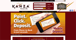 Desktop Screenshot of kanzabank.com